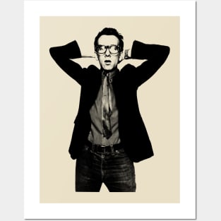 Elvis Costello - Vintage 90's Artwork Posters and Art